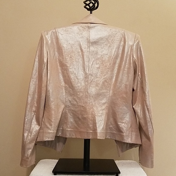 I-N-S-I-G-H-T New York Pink Metallic Jacket - Picture 3 of 5